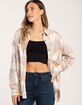RSQ Womens Plaid Flannel image number 1