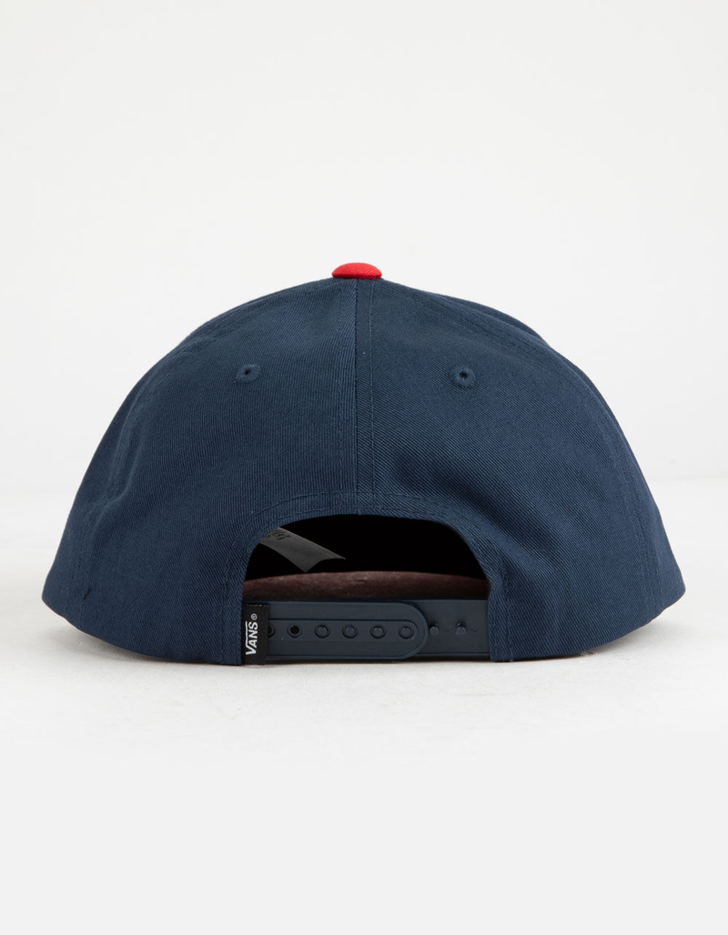 VANS Whitford Navy Boys Snapback Hat image number 1