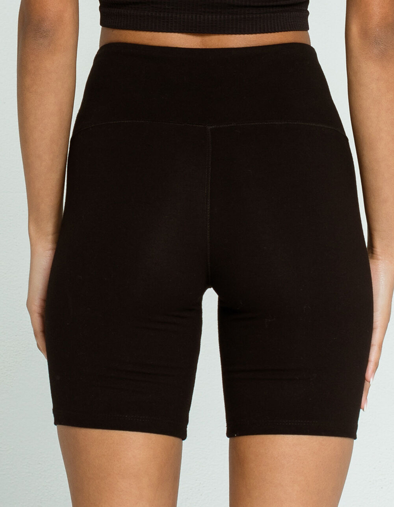 FULL TILT Lace Up Womens Biker Shorts image number 2