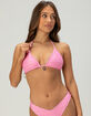 MALIBU SKYYE Island Oasis Reversible Triangle Bikini Top image number 1