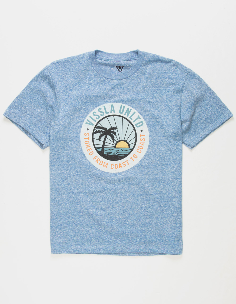 VISSLA Sun Down Boys Tee image number 0