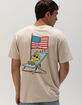 PEANUTS Woodstock America Flag Unisex Tee image number 4