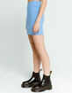 FULL TILT Bodycon Light Blue Mini Skirt image number 3