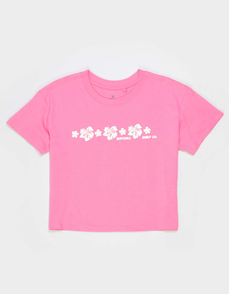 RIP CURL Neon Isles Girls Crop Tee image number 0