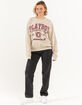 PLAYBOY Collegiate Womens Crewneck Sweatshirt image number 4