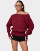 EDIKTED Off Shoulder Oversized Sweater image number 1