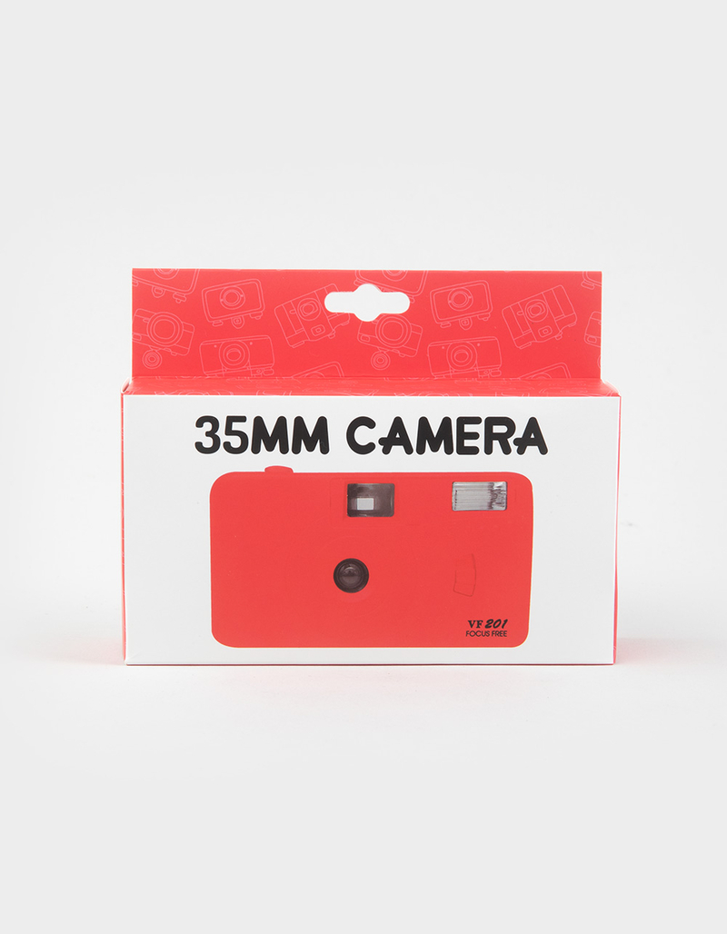 Red 35mm Camera image number 1
