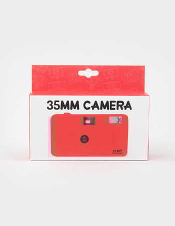 Red 35mm Camera Alternative Image