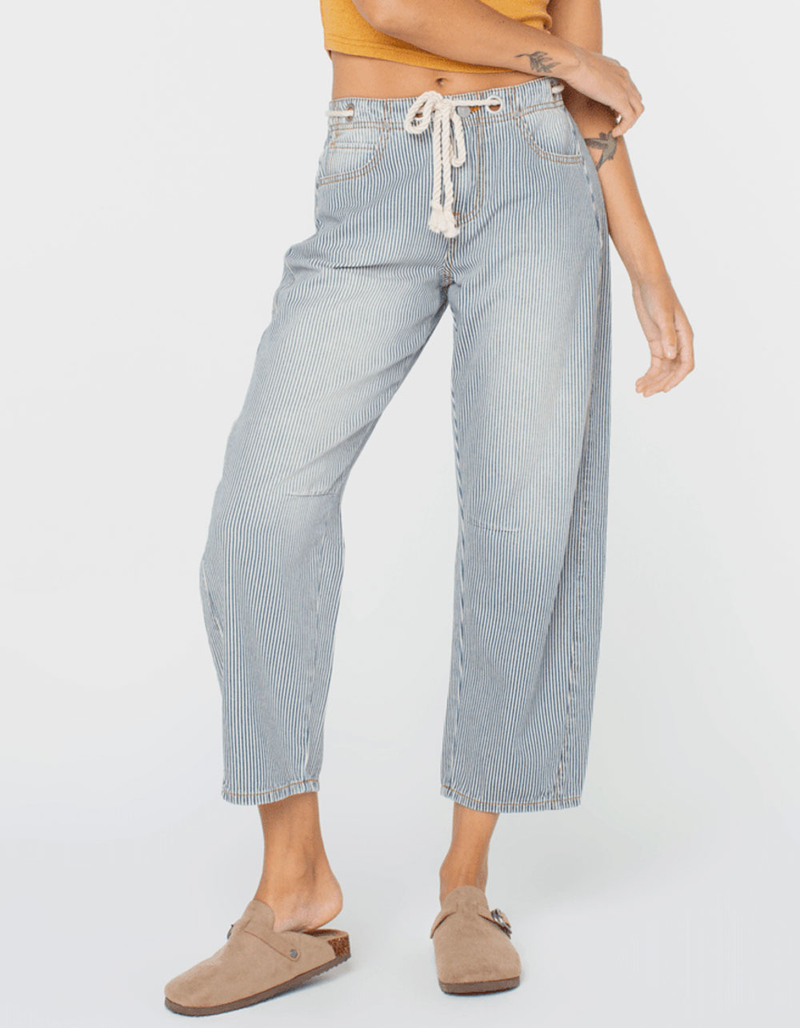 ROXY Belted Surf Pipe Womens Pants image number 1