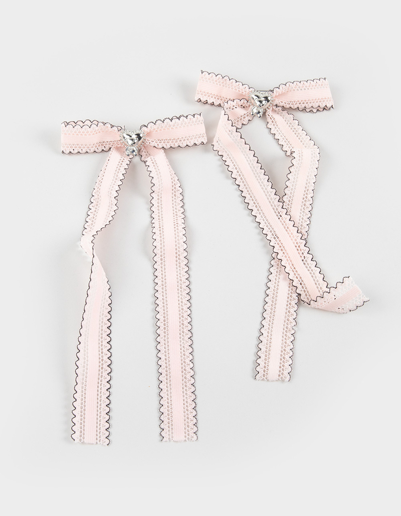 FULL TILT 2 Pack Teddy Bear Bow Set image number 0