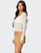 EDIKTED Laila Textured Lacey Top image number 3