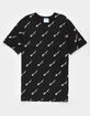 CHAMPION Small Script AOP Mens T-Shirt image number 1
