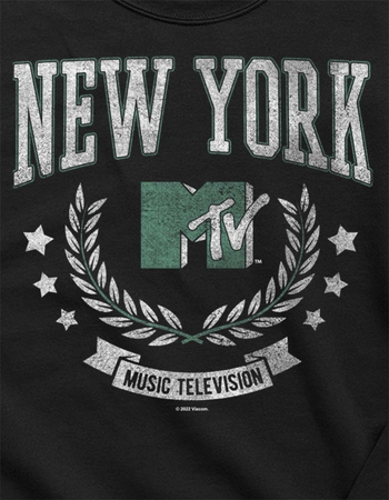 MTV New York Collegiate Unisex Oversized Pullover Alternative Image