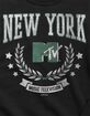 MTV New York Collegiate Unisex Oversized Pullover image number 2