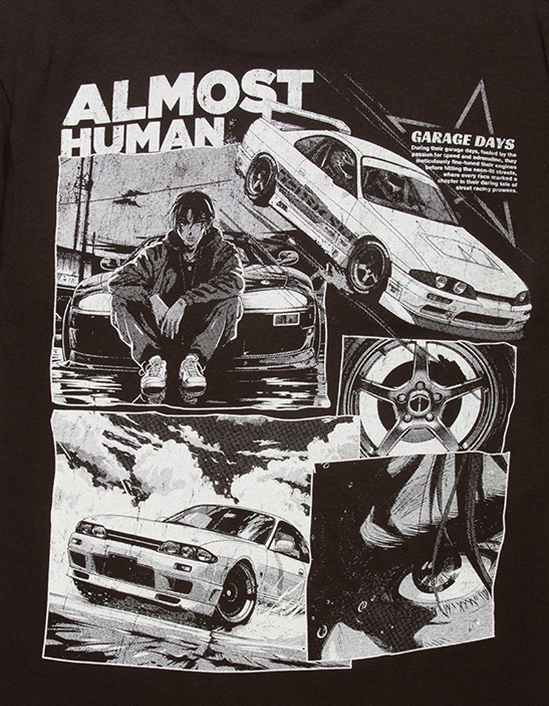 ALMOST HUMAN Garage Days Mens Tee image number 2