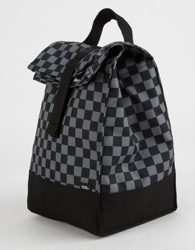 VANS Mow Black Checkerboard Lunch Bag image number 1