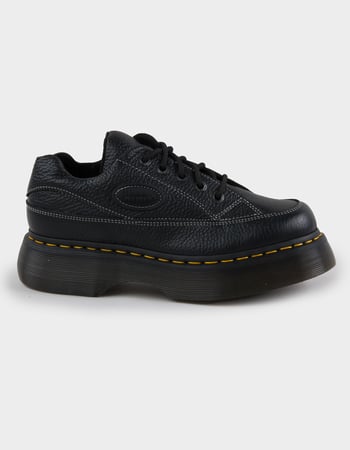 DR. MARTENS Buzz 5-Eye Womens Milled Nappa Leather Shoes Primary Image