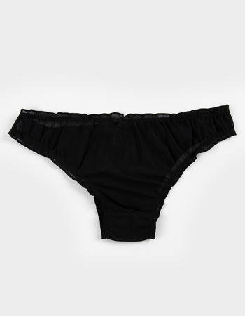 FULL TILT Lettuce Edge Mesh Bikini Panties Alternative Image