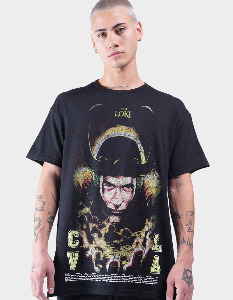 CVLA x Marvel Villains Loki Mens Tee image number 0