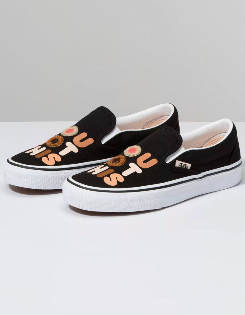 VANS Breast Cancer Awareness Slip-On Womens Shoes image number 3