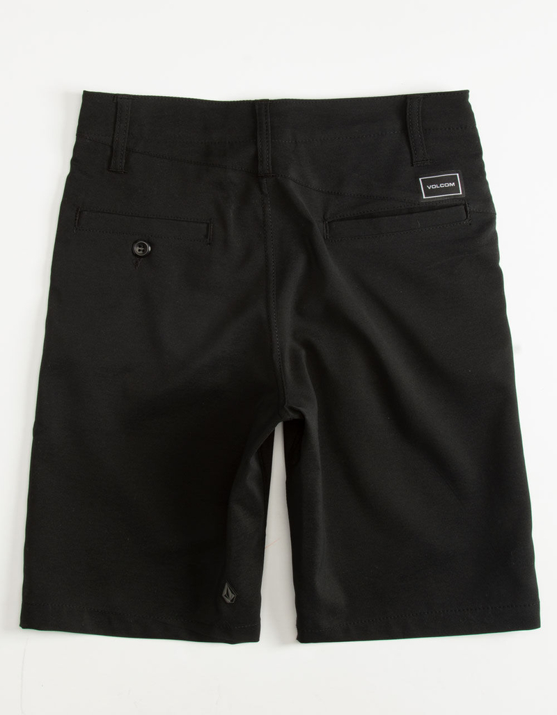 VOLCOM Frickin Static Boys Midnight Black Hybrid Shorts image number 1