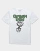 GREEN DAY Flower Pot Distressed Unisex Tee image number 1