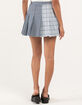 FULL TILT Spliced Plaid Skirt image number 4