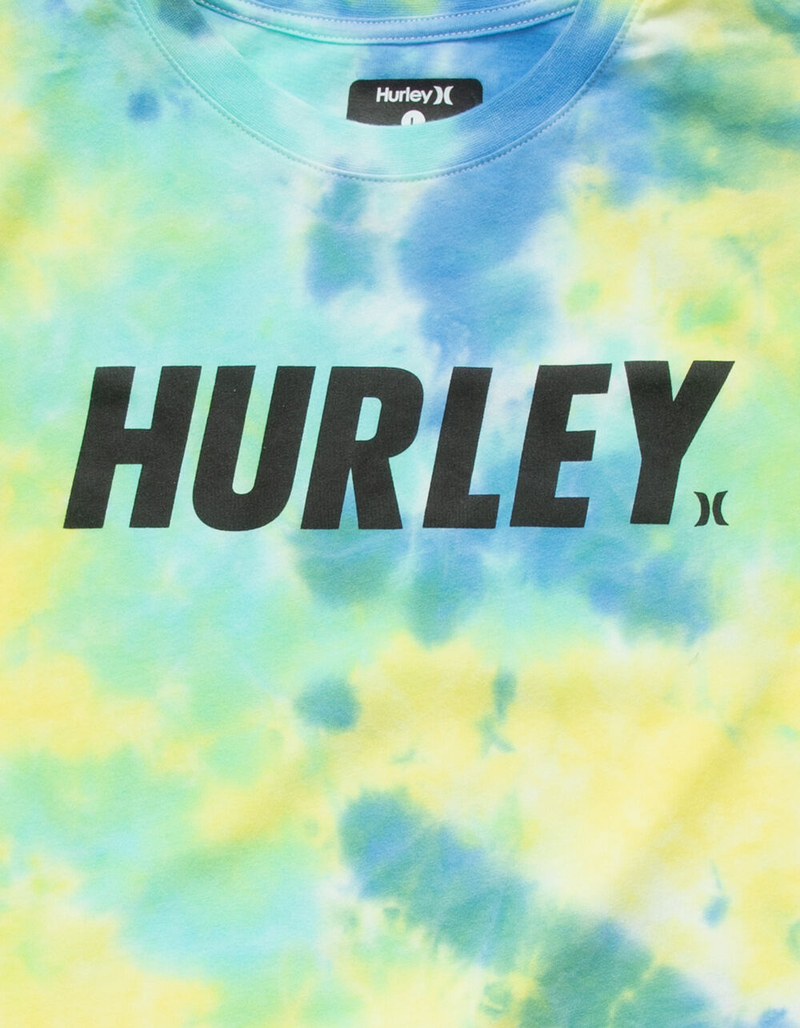 hurley tie dye t shirt