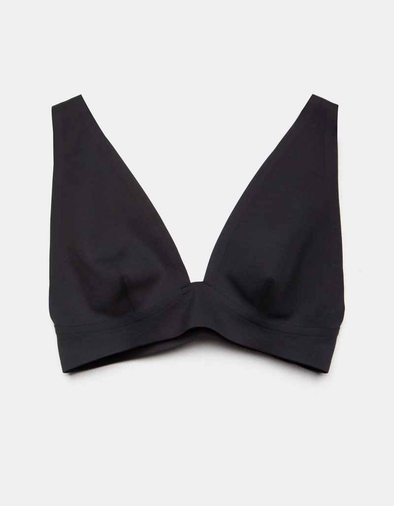 FREE PEOPLE Erin Neo Plunge Black Bralette image number 2