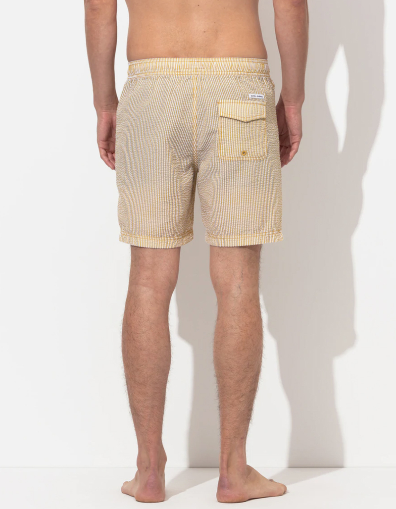 BANKS JOURNAL Tallows Mens Elastic Waist Boardshorts image number 5