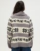 BDG Urban Outfitters Nordic Womens Zip Front Sweater image number 4