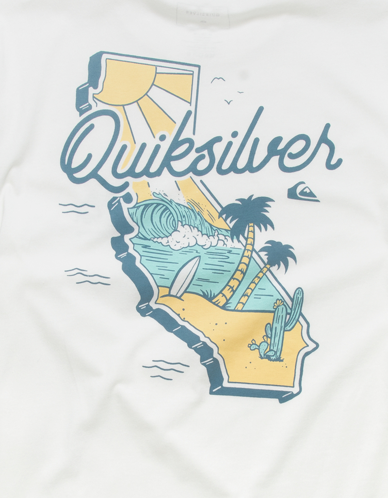 QUIKSILVER California Feeling Breezy Mens Tee image number 3