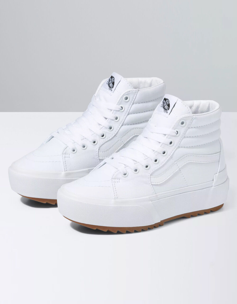 VANS Canvas Sk8-Hi Stacked Womens Shoes image number 0