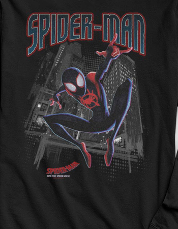 SPIDER-MAN Tower Hero Unisex Long Sleeve Tee Alternative Image