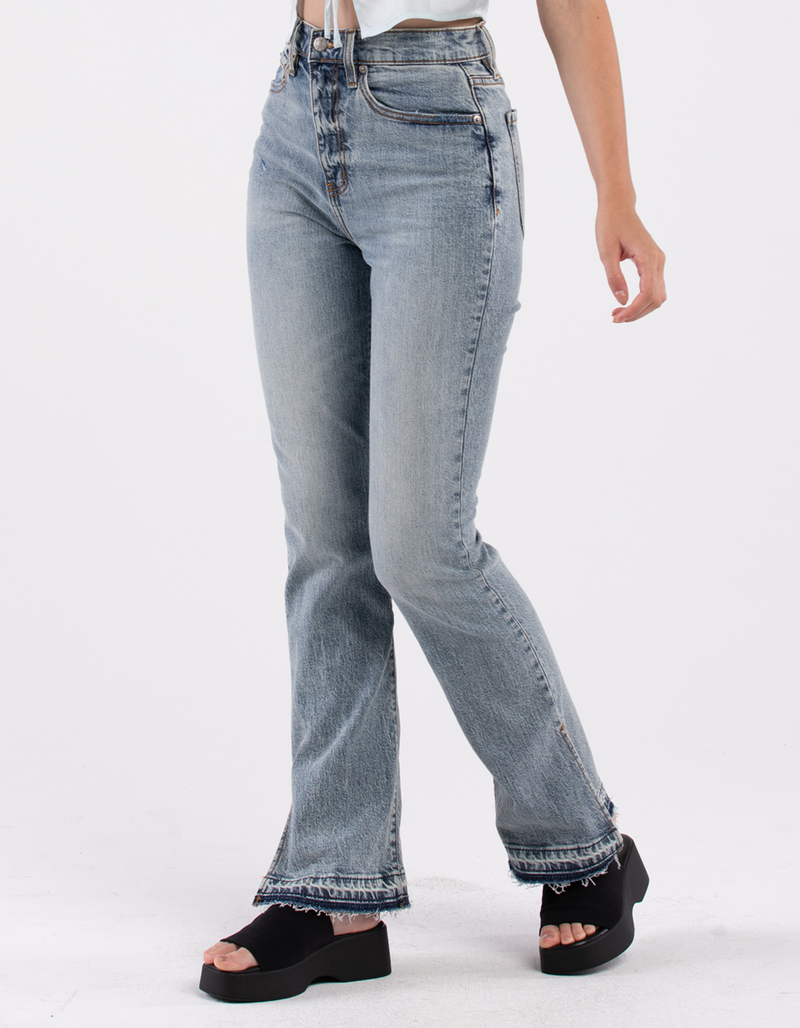 DAZE DENIM Go-Getter Womens High Rise Flare Jeans image number 1