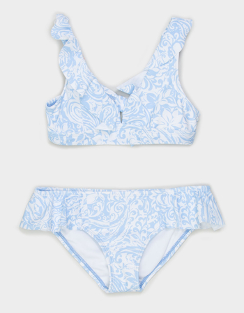 RAISIN Luna Girls Ruffle Triangle Top Bikini Set Primary Image