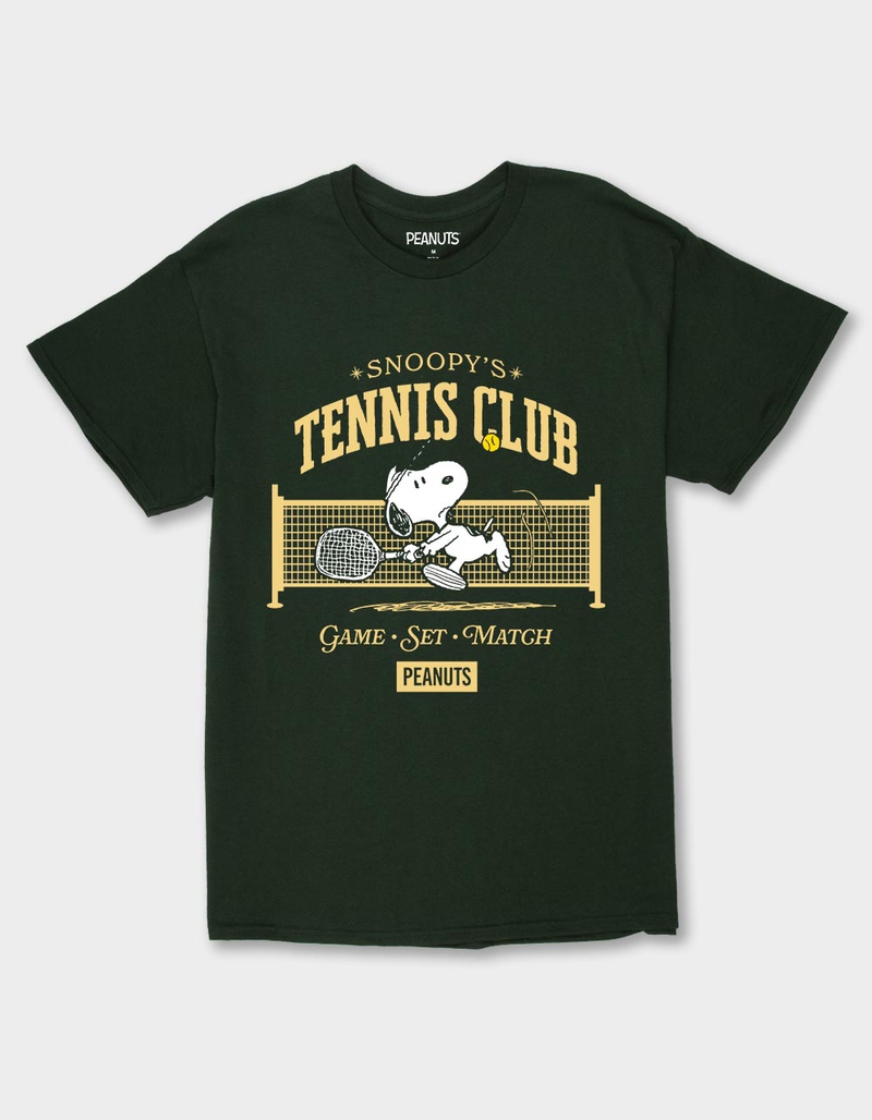 PEANUTS Snoopy's Tennis Club Unisex Tee image number 0