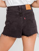 LEVI'S Ribcage Womens Denim Shorts image number 3