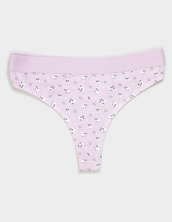 FULL TILT Waistband Cotton Thong Primary Image