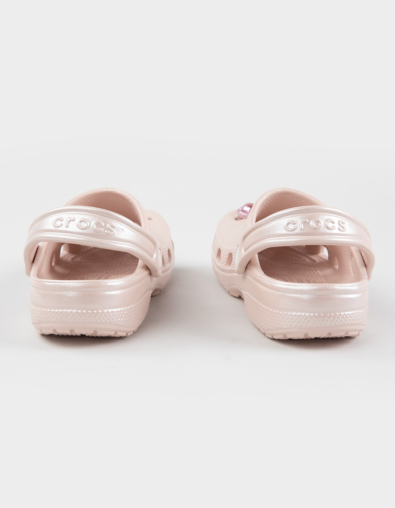 CROCS Classic Shimmer Gemstone Girls Clogs image number 3