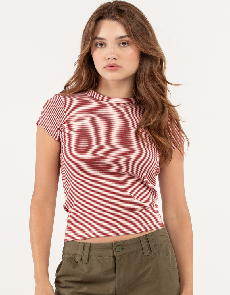 RSQ Womens Stripe Tee image number 0