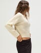 NECTAR CLOTHING Womens Off The Shoulder Sweater image number 3