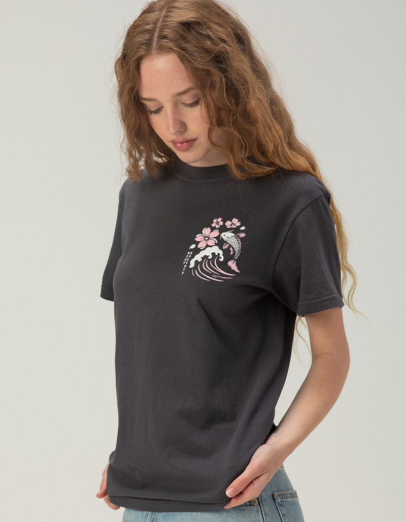 RIOT SOCIETY Fuji Wave Womens Tee image number 1