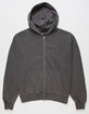 RSQ Mens Washed Oversized Zip-Up Hoodie image number 2