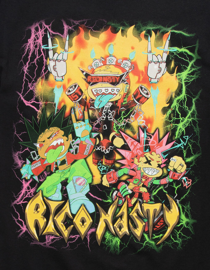 Rico Nasty Anime Mens Tee image number 1