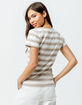RVCA Seasons Change Striped Womens Tee image number 3