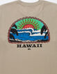 QUIKSILVER Hawaii Blazing Sun Mens Tee image number 3
