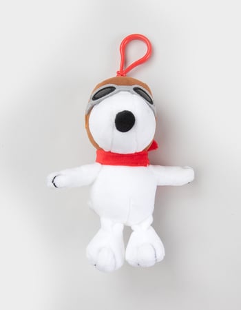 PEANUTS Snoopy Flying Ace Plush Keychain Primary Image