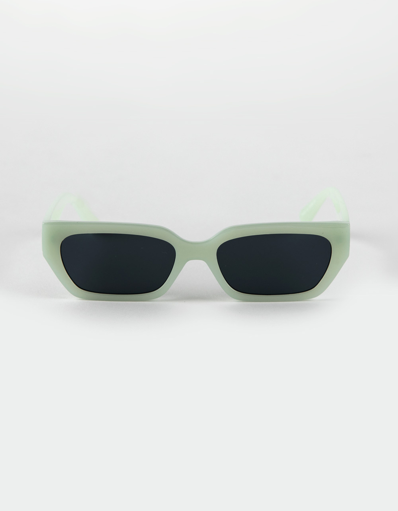 BLUE CROWN Eli Rectangle Cat Eye Sunglasses image number 1
