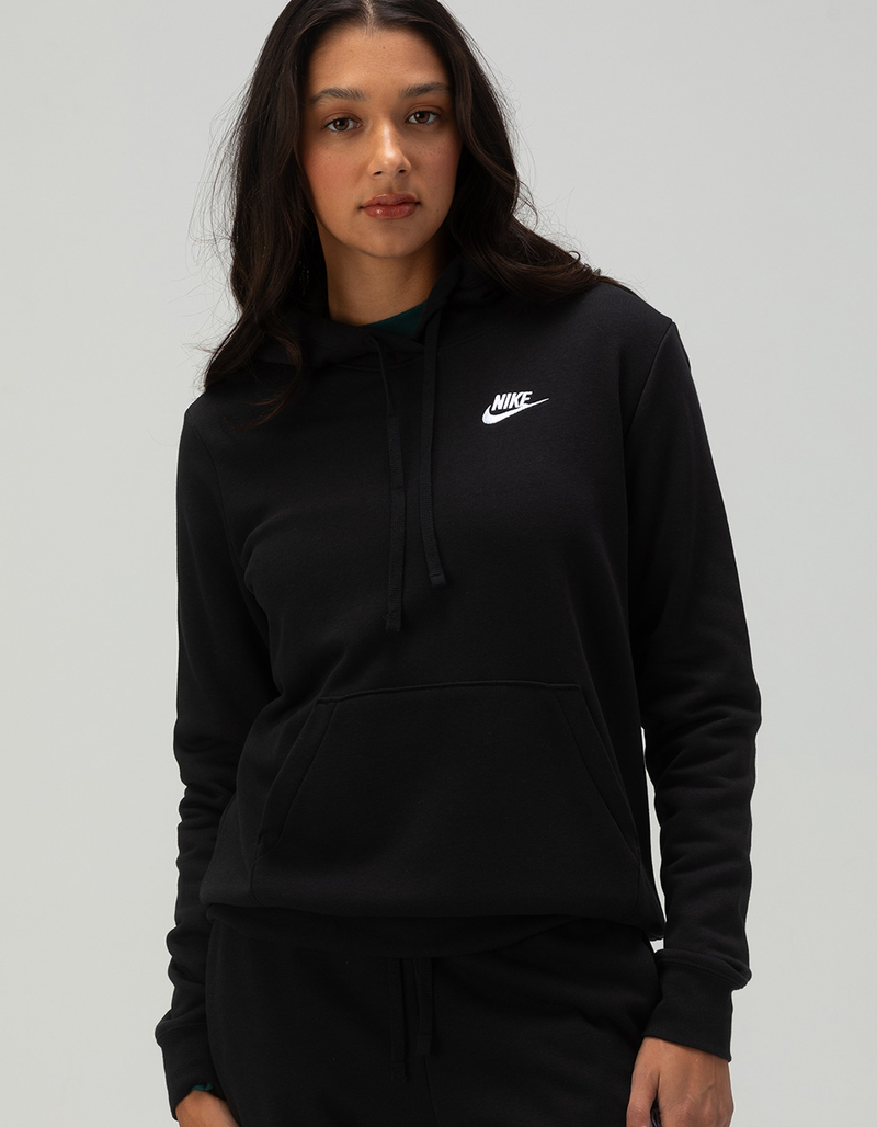 NIKE Sportswear Club Fleece Womens Hoodie BLACK Tillys